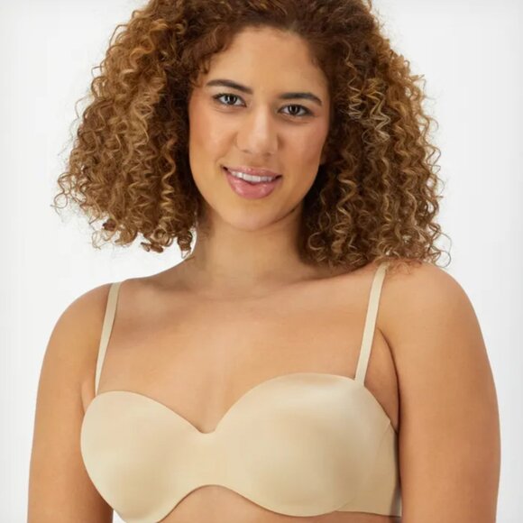 Maidenform Full Coverage Strapless Underwire Bra 40C - Picture 1 of 6